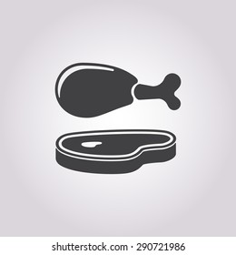 Meat icon.