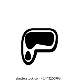 Meat icon. Beef restaurant symbol