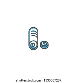 Meat icon design. Gastronomy icon vector illustration design