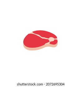 Meat icon design template vector isolated illustration