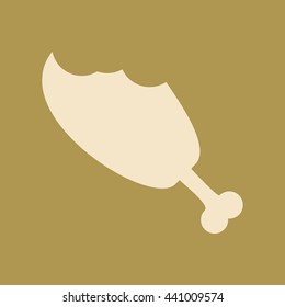 Meat Icon. Eps-10.