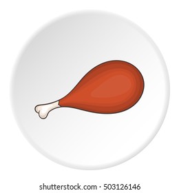 Meat icon. Flat illustration of meat vector icon for web