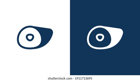 Fleischsymbol-Illustration einzeln auf Vektorsymbol
