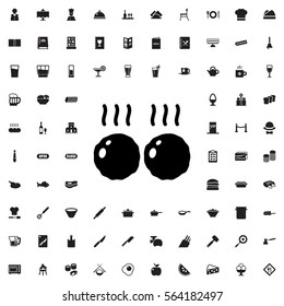 meat icon illustration isolated vector sign symbol