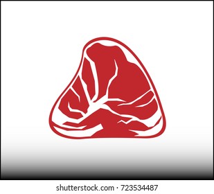 Icono de carne.- Ilustración
Carne de vacuno, carne de vacuno, comida cruda, sangre animal