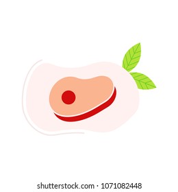 Meat icon illustration vector symbol