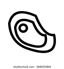 Meat icon or logo isolated sign symbol vector illustration - high quality black style vector icons
