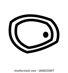 Meat icon or logo isolated sign symbol vector illustration - high quality black style vector icons
