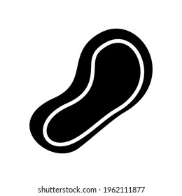 meat icon or logo isolated sign symbol vector illustration - high quality black style vector icons
