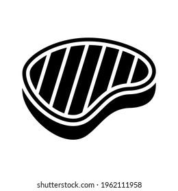 meat icon or logo isolated sign symbol vector illustration - high quality black style vector icons
