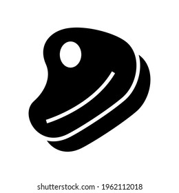 meat icon or logo isolated sign symbol vector illustration - high quality black style vector icons
