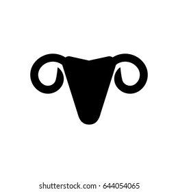 meat icon on the white background