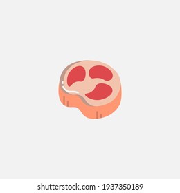 Meat icon sign vector,Symbol, logo illustration for web and mobile