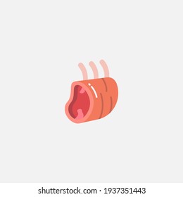 Meat icon sign vector,Symbol, logo illustration for web and mobile