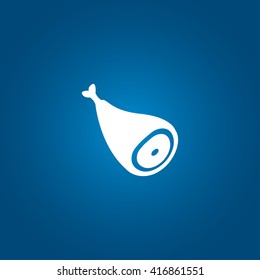Meat icon vector