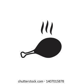 Meat icon vector sign illustration