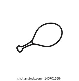 Meat icon vector sign illustration