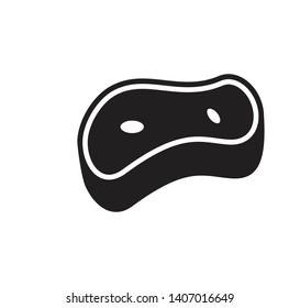 Meat icon vector sign illustration