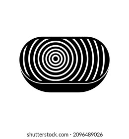 meat icon, meat vector sign symbol
