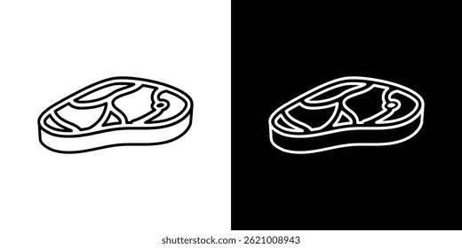 Meat icon vector for web, and mobile app