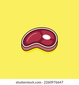 Meat isolated vector art and graphics