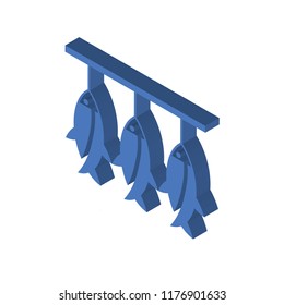 Meat isometric left top view 3D icon