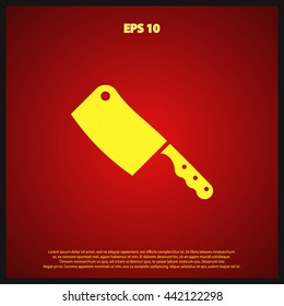 meat knife icon
