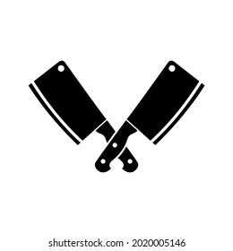 meat knife icon illustration flat style