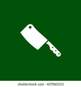 meat knife icon. meat knife sign
