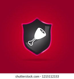 meat leg icon