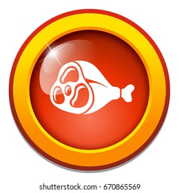meat leg icon