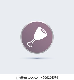 meat leg icon