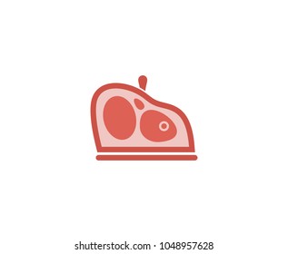 Meat logo design 