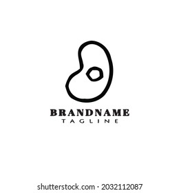 meat logo icon design template modern vector illustration