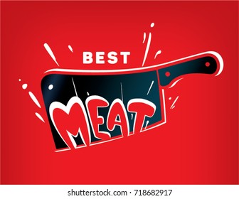 Meat logotype