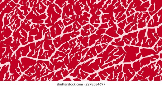 Meat marbled background. Vector illustration