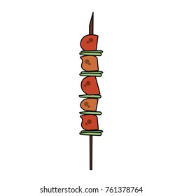 meat on stick