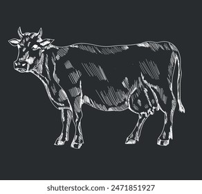 Meat parts of the cow,calf,camel. Eid al adha sacrifice, meat vectors