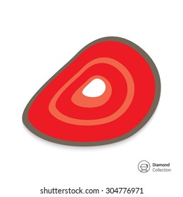 Meat piece icon