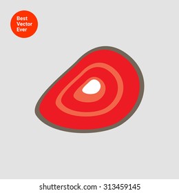 Meat piece icon