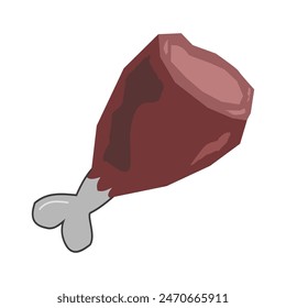 meat pixel art for dynamic digital projects and designs.