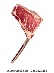 meat product chop icon isolated