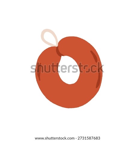 Meat products. Vector icon set of steak, salami, pork, chicken, chorizo, ham, bbq frankfurters sausages, pepperoni. Meat market, butchery menu, shop products, grill bar. Barbecue delicatessen