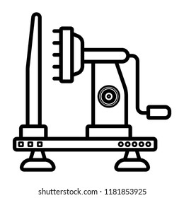 Meat Slicer icon vector illustration