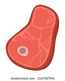 meat steak food isolated icon