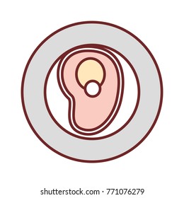 meat steak icon
