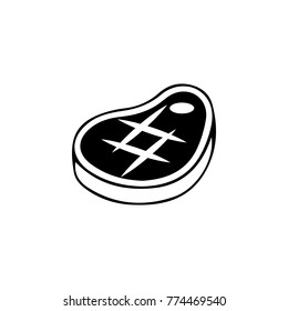 meat for steak icon. Breakfast Icon. Premium quality graphic design. Signs, symbols collection, simple icon for websites, web design, mobile app on white background