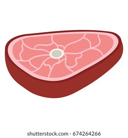 meat steak isolated icon