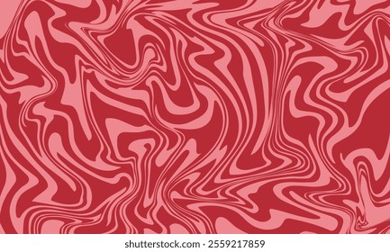 Meat steak texture, salmon pattern. Beef, pork meat and tuna line vector background, editable stroke. Marble liquid waves background.