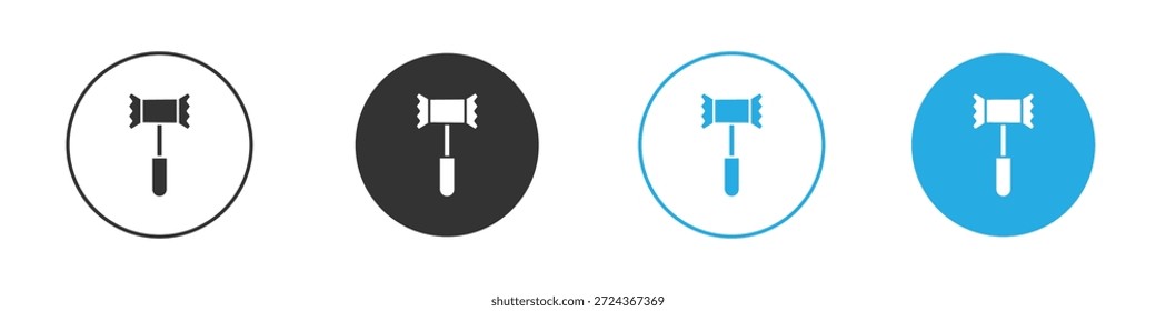 Meat zarter icons design element. Vektorgrafik auf weißem Hintergrund.